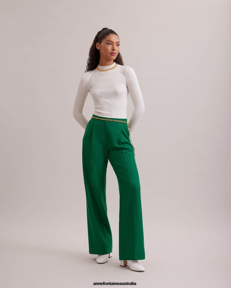 Anne Fontaine Accessories 2VZRJ675 Women Jodelle Belt Adjustable Link Chain Belt Gold