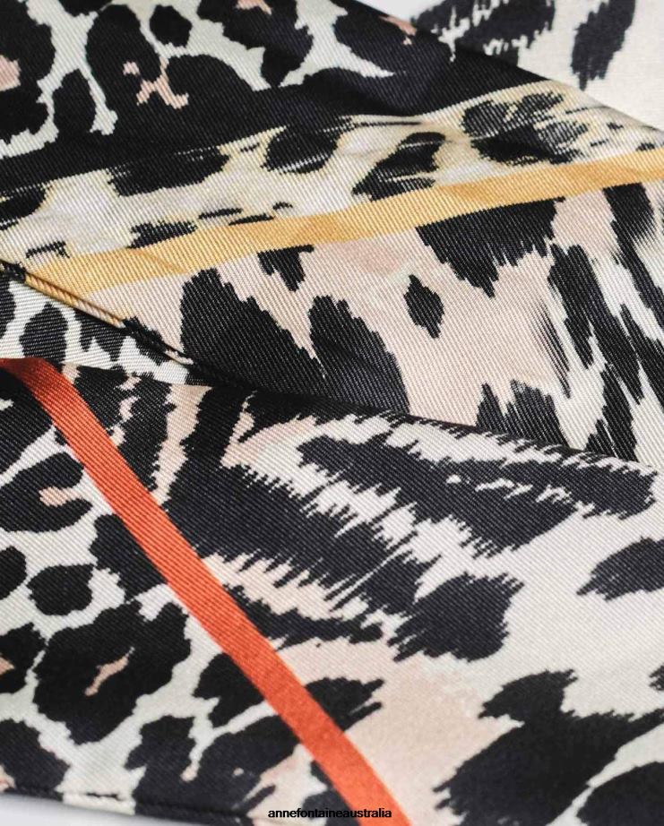 Anne Fontaine Accessories 2VZRJ629 Women Tatum Tie Scarf Silk Scarf Stylish