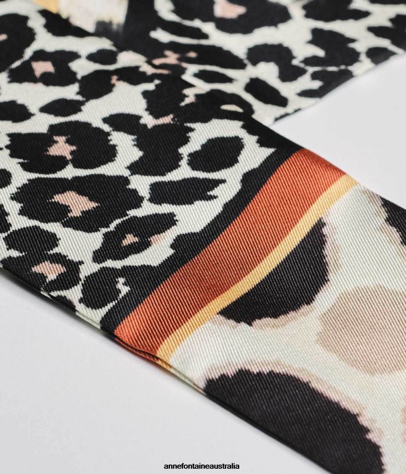 Anne Fontaine Accessories 2VZRJ629 Women Tatum Tie Scarf Silk Scarf Stylish