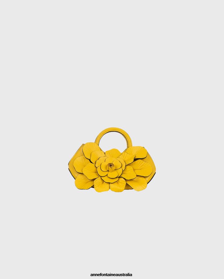 Anne Fontaine Bags 2VZRJ685 Women Scarlett Mini Handbag Signature Leather Mini Handbag in Mimosa Floral