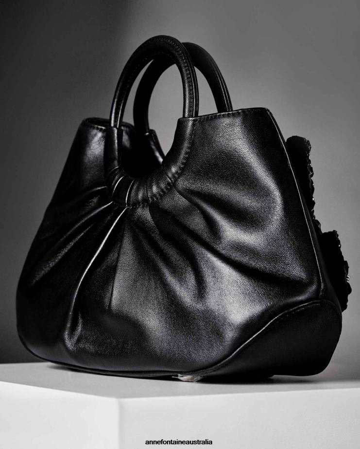 Anne Fontaine Bags 2VZRJ696 Women Scarlett Star Jet Handbag Top Handle Signature Handbag Stylish